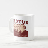 SCROTUS KAFFEETASSE (Vorderseite Links)