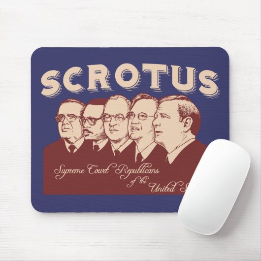 SCROTUS MOUSEPAD (Mit Mouse)