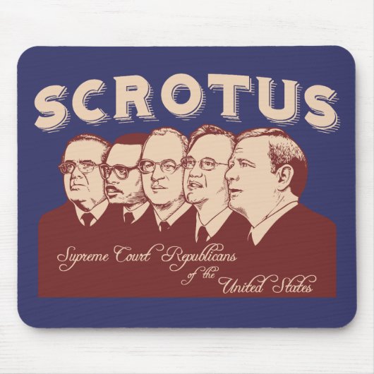 SCROTUS MOUSEPAD (Vorne)