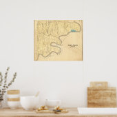 Scrub Grass Township Poster (Küche)