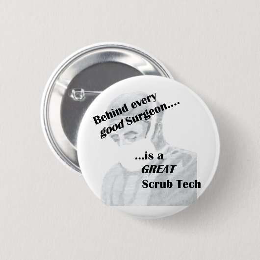 Scrub Tech Button (Vorne & Hinten)