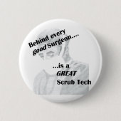 Scrub Tech Button (Vorderseite)