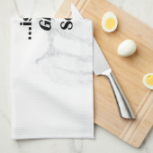 Scrub Tech Handtuch (Viertel Falte)