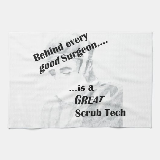 Scrub Tech Handtuch (Horizontal)