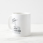 Scrub Tech Kaffeetasse (Vorderseite Links)