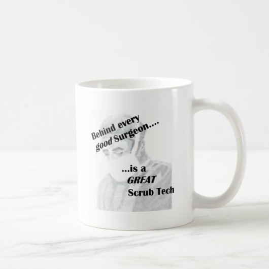 Scrub Tech Kaffeetasse (Rechts)