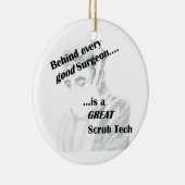 Scrub Tech Keramik Ornament (Rechts)