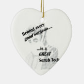 Scrub Tech Keramik Ornament (Rechts)