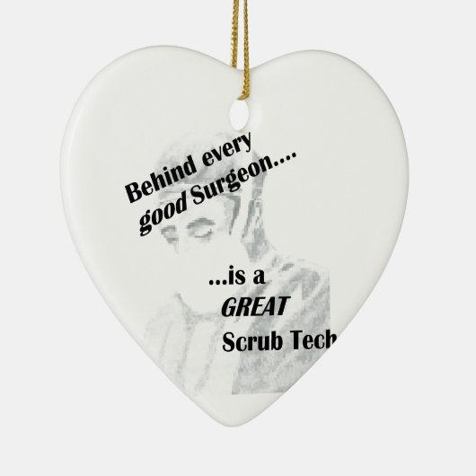 Scrub Tech Keramik Ornament (Rechts)