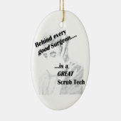 Scrub Tech Keramikornament (Rechts)