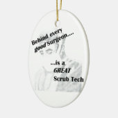 Scrub Tech Keramikornament (Links)