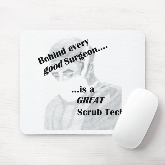 Scrub Tech Mousepad (Mit Mouse)