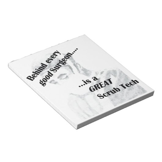 Scrub Tech Notizblock (angewinkelt)