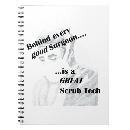 Scrub Tech Notizblock (Vorderseite)