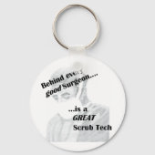 Scrub Tech Schlüsselanhänger (Vorderseite)