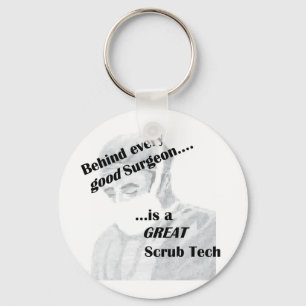 Scrub Tech Schlüsselanhänger