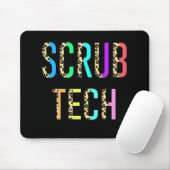 Scrub Tech Surg Scrub Technologe Gift Funny Mousepad (Mit Mouse)