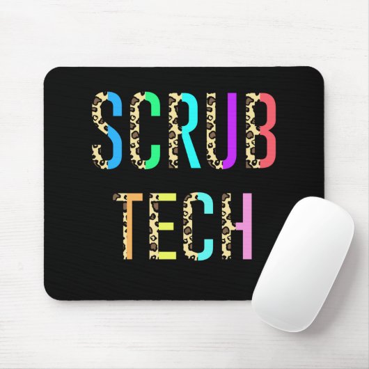 Scrub Tech Surg Scrub Technologe Gift Funny Mousepad (Mit Mouse)