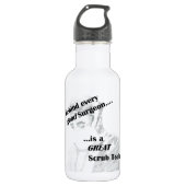Scrub Tech Trinkflasche (Vorderseite)