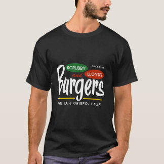 Scrubby Lloyd's Burgers San Luis Obispo Kalifornie T-Shirt