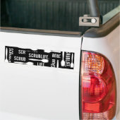 Scrublife Autoaufkleber (Auf Lkw)
