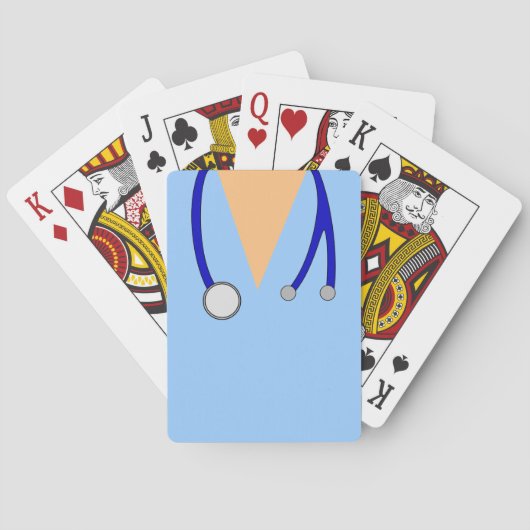 Scrubs Medical Custom Deck of Cards Nurse Doctor Spielkarten (Rückseite)