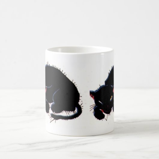 Scruffy Cat Kaffeetasse (Mittel)