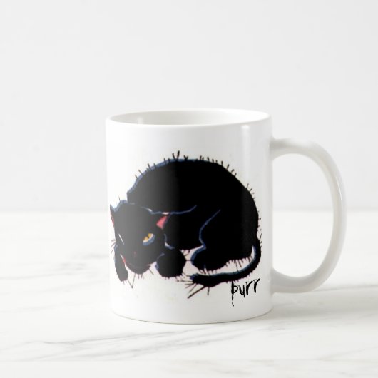 Scruffy Cat Kaffeetasse (Rechts)