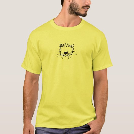 Scruffy Cat T - Shirt (Vorderseite)