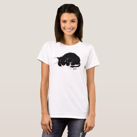 Scruffy Cat T-Shirt (Vorne ganz)