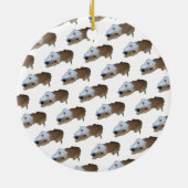 Scruffy Hunde Ornament (Hinten)