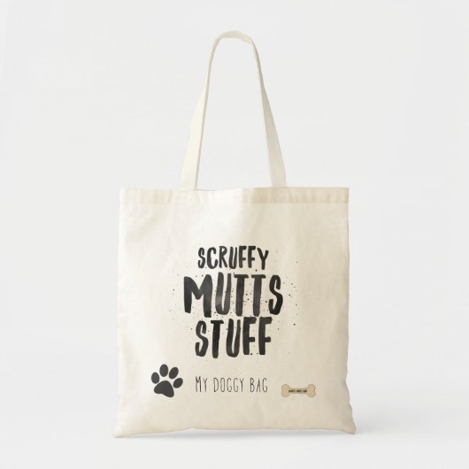 Scruffy Mutts Doggy Bag Tragetasche (Vorne)