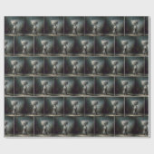 Scruffy Street Cat Geschenkpapier (Flach)