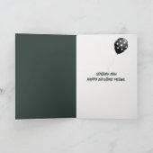 Scruffy Street Cat zum Geburtstag Karte (Innenseite)