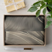 SCRUFFY TERRIER DOG SEPIA SEIDENPAPIER (Geschenk)