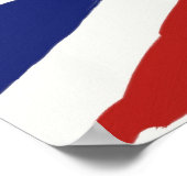Scruffy Union Jack Poster (Ecke)
