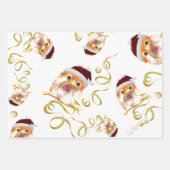 ScruffyMugArtGallery Holiday Wrapping Paper Geschenkpapier Set (Vorderseite)