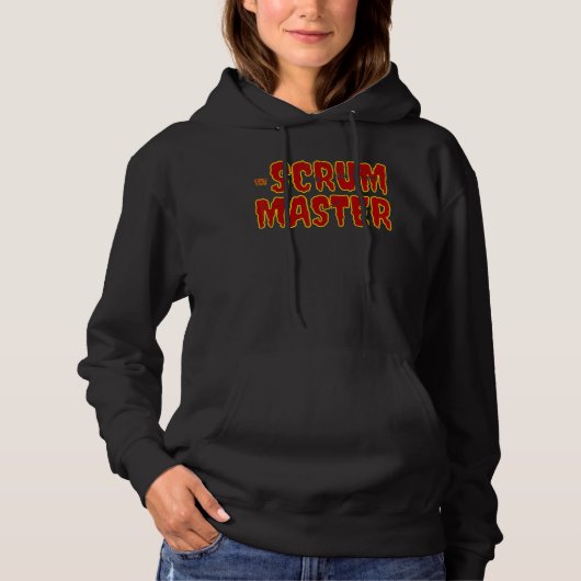 Scrum Agile DevOps Projekt Lead Scrum Master Hoodie (Vorderseite)