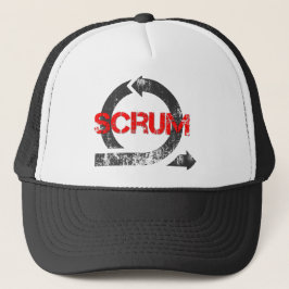 Scrum-Kappe (Vintage Art) Truckerkappe