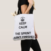 Scrum Master Behalte Ruhe, der Sprint ist noch nic Tasche (Von Nahem)
