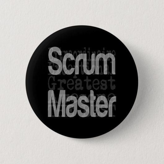 Scrum Master Extraordinator Button (Vorderseite)