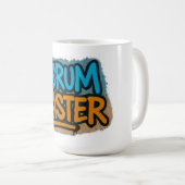 Scrum Master Graffiti Kaffeetasse (VorderseiteRechts)
