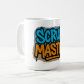 Scrum Master Graffiti Kaffeetasse (Vorderseite Links)
