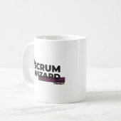 Scrum Master, Scrum Wizard Chaos gezähmt Kaffeetasse (Vorderseite Links)