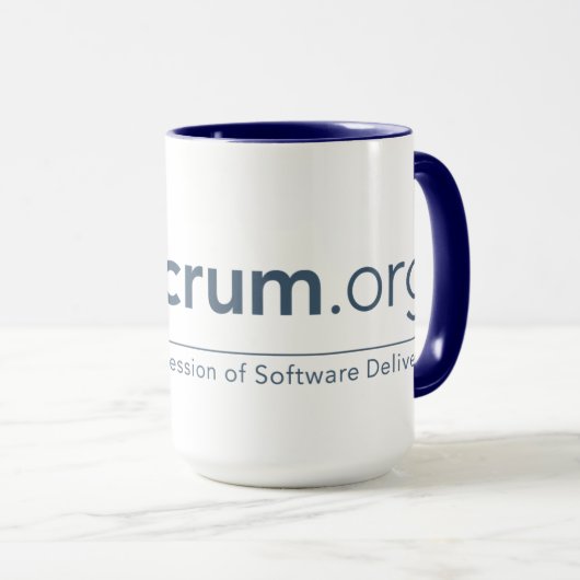Scrum.org-Tasse - 15oz. Tasse (VorderseiteRechts)