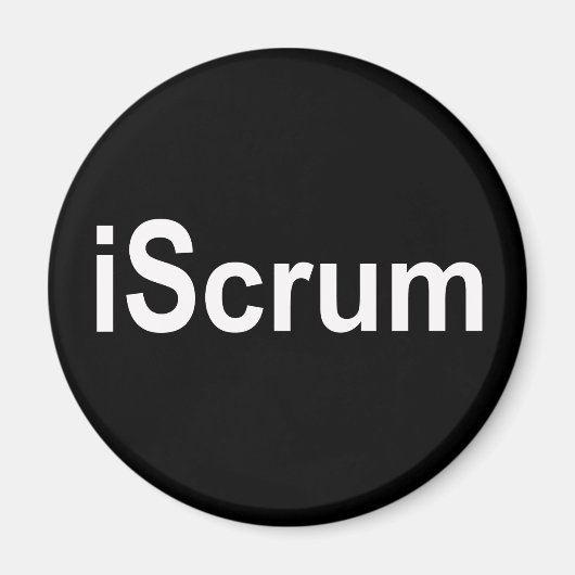 Scrum Rugby Scrum Tshirt Magnet (Vorne)