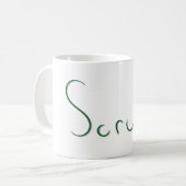 Scrum Text-Tasse Kaffeetasse (Vorderseite Links)