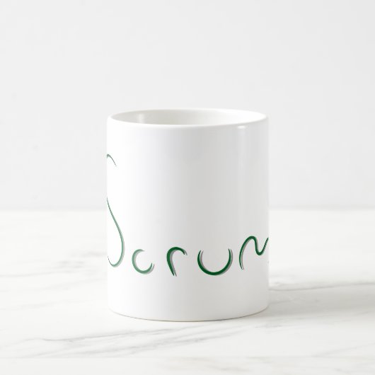 Scrum Text-Tasse Kaffeetasse (Mittel)