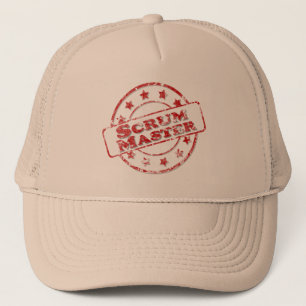 Scrum-VorlagenBriefmarke Truckerkappe