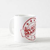 Scrum-VorlagenBriefmarken-Tasse Kaffeetasse (Vorderseite Links)